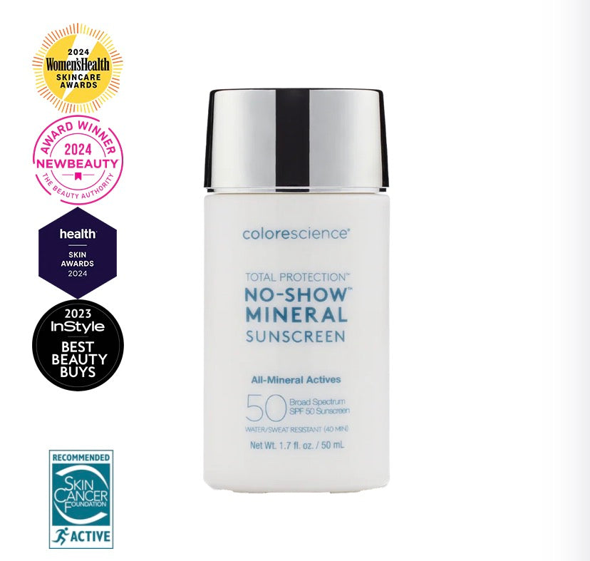 Total Protection® No-Show™ Mineral Sunscreen SPF 50