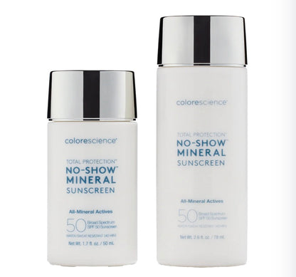 Total Protection® No-Show™ Mineral Sunscreen SPF 50